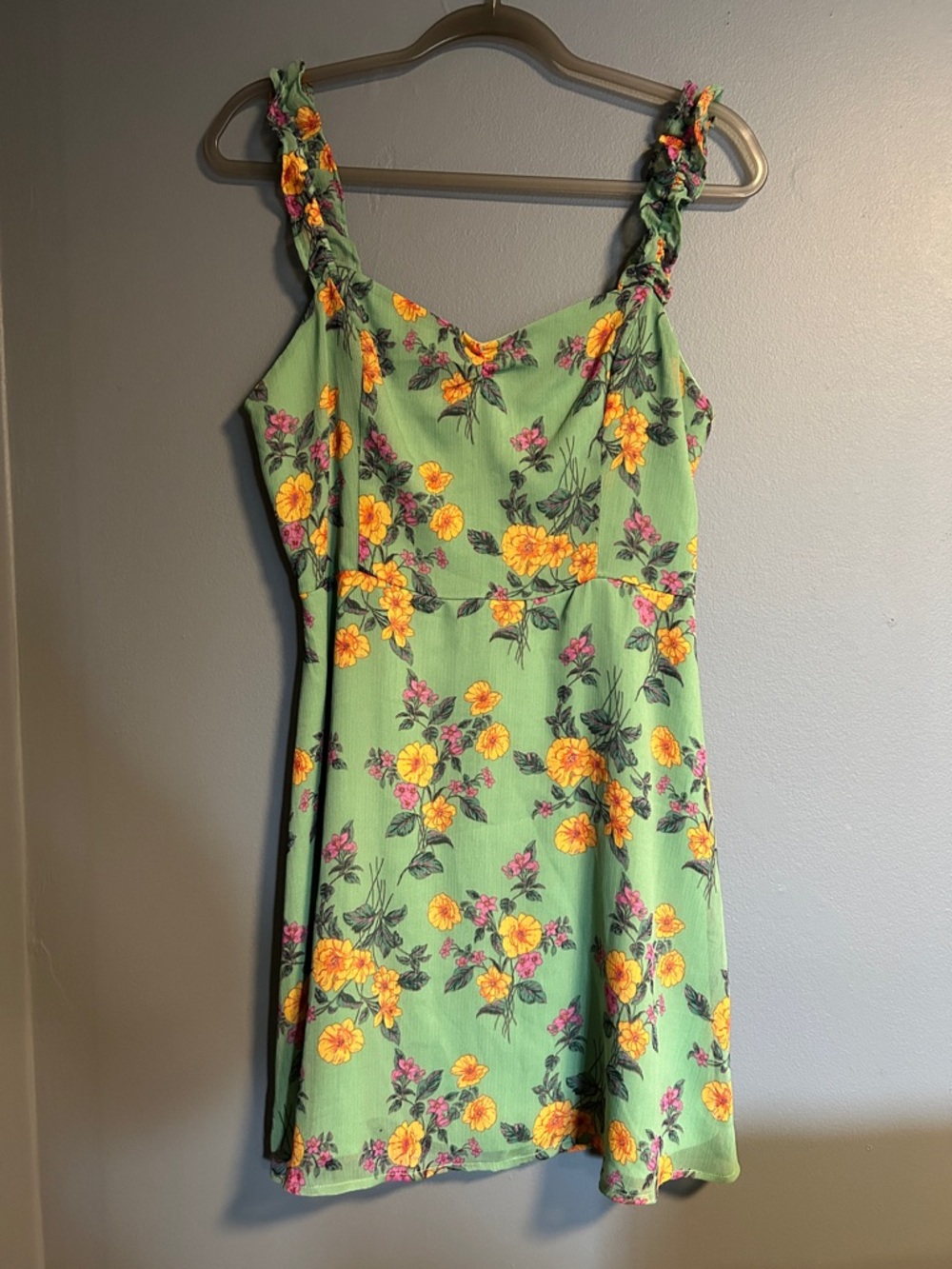 All in Favor Floral Dress
